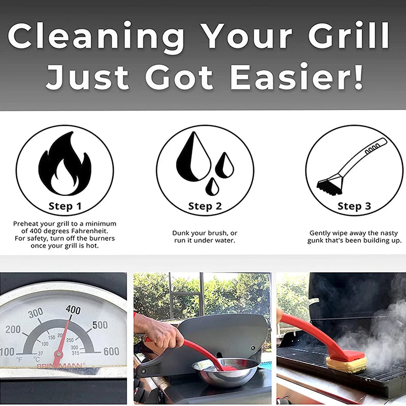 GrillMaster Easy-Clean Brush