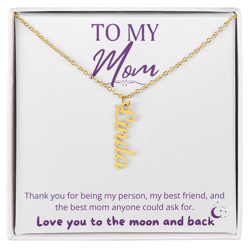 Multi Name Necklace For Mom