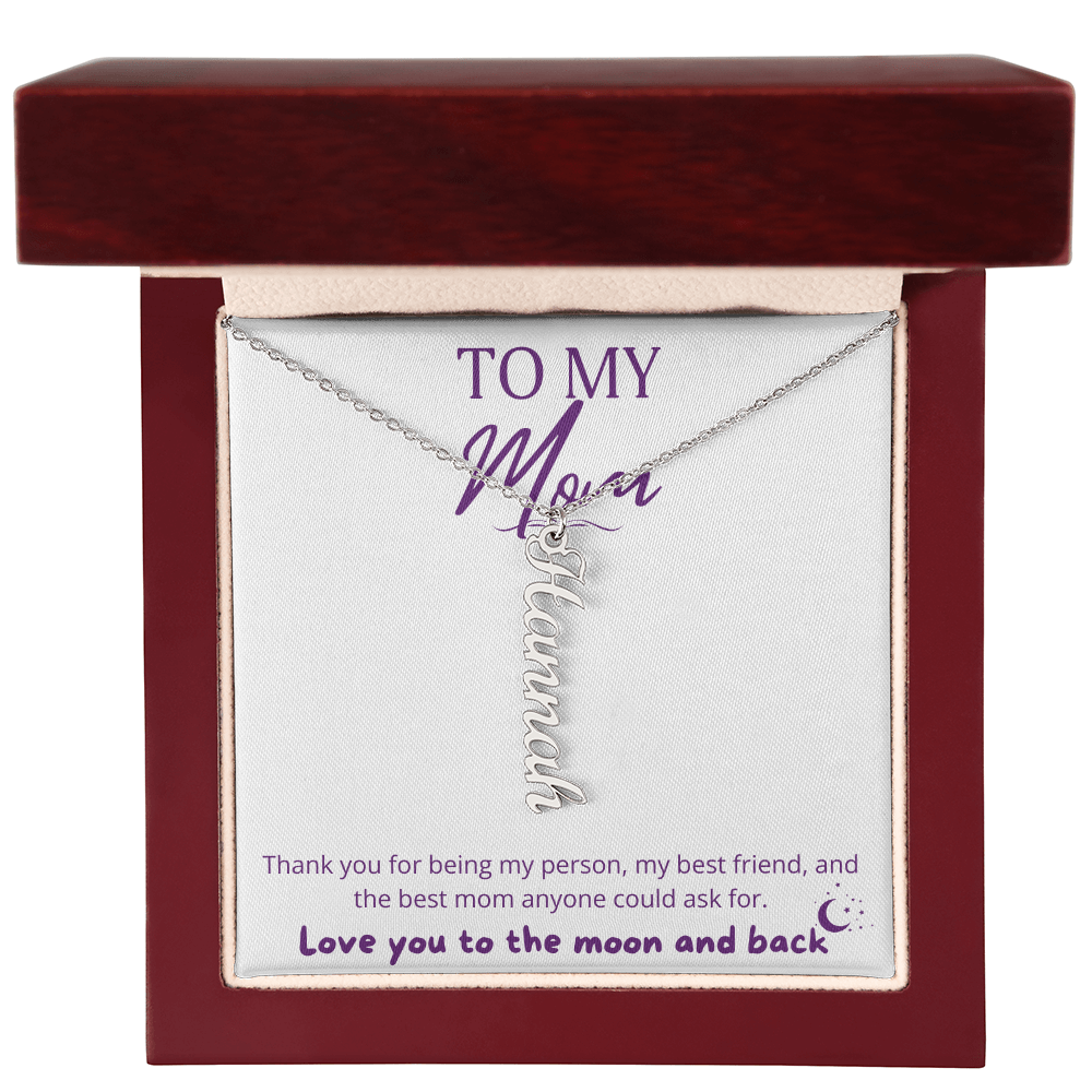 Multi Name Necklace For Mom