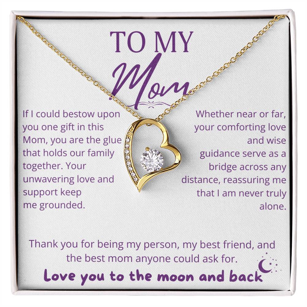 Forever Love Necklace For Mom