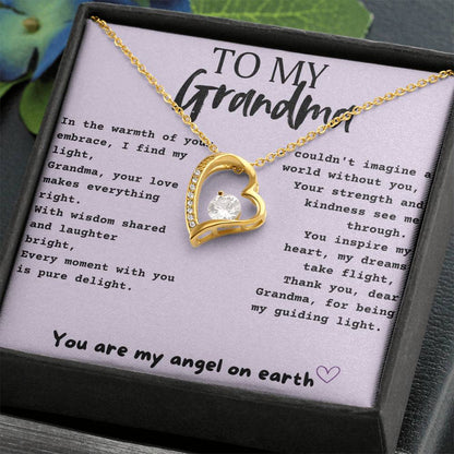 Forever Love Necklace For Grandma