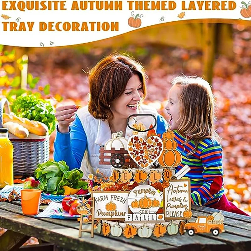 Rustic Harvest Decor Set