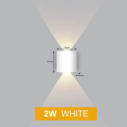 AluminaGlow: Elegant Outdoor Illumination