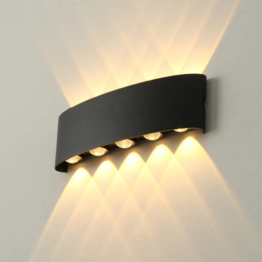 AluminaGlow: Elegant Outdoor Illumination